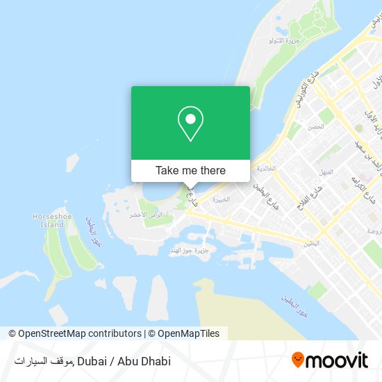 موقف السيارات map