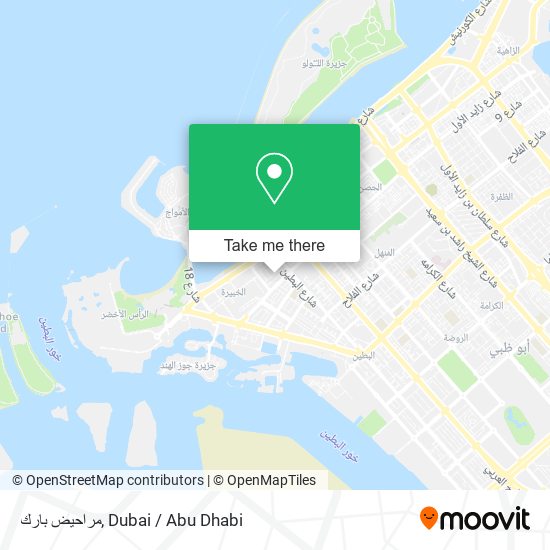 مراحيض بارك map