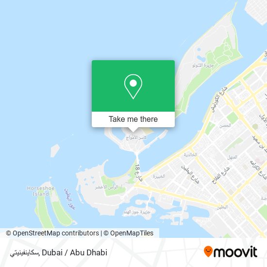 سكاينفينيتي map