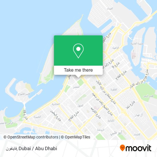 فاينفون map