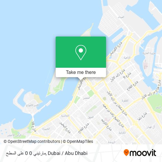 مارتيني 0 0 على السطح map