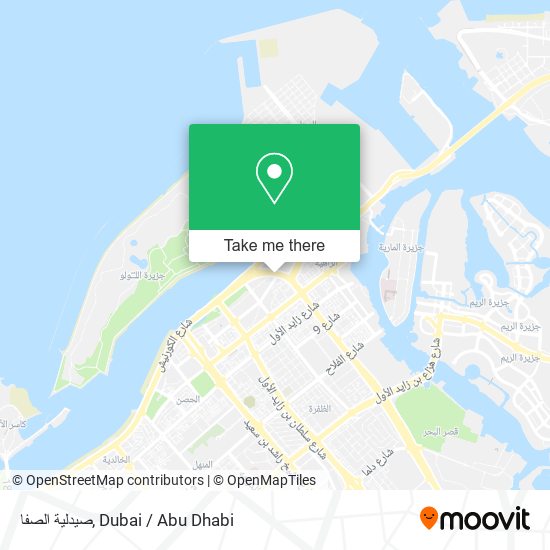 صيدلية الصفا map