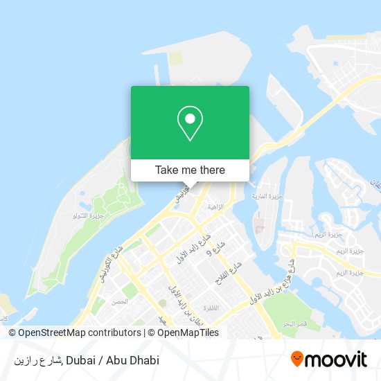شارع رازين map