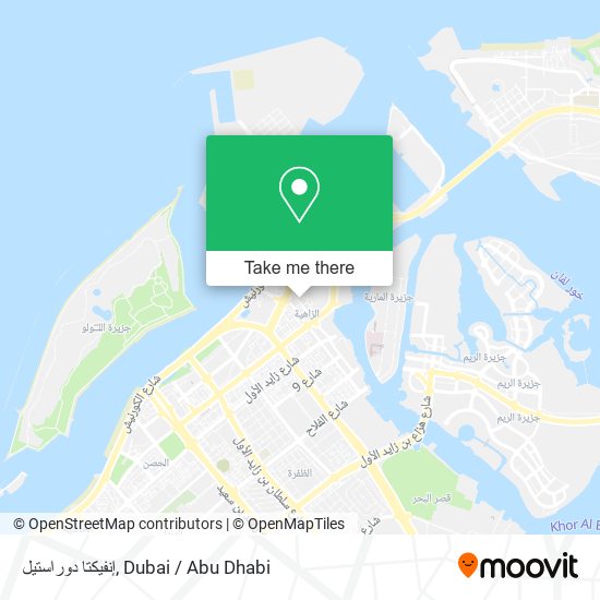 إنفيكتا دوراستيل map