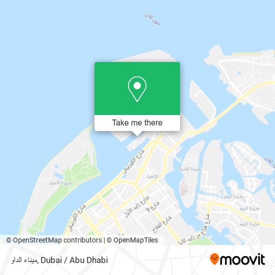 ميناء الداو map
