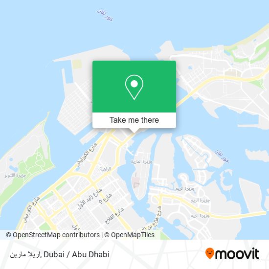 اريلا مارين map
