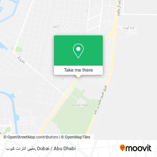 مقهى انترنت كيوب map
