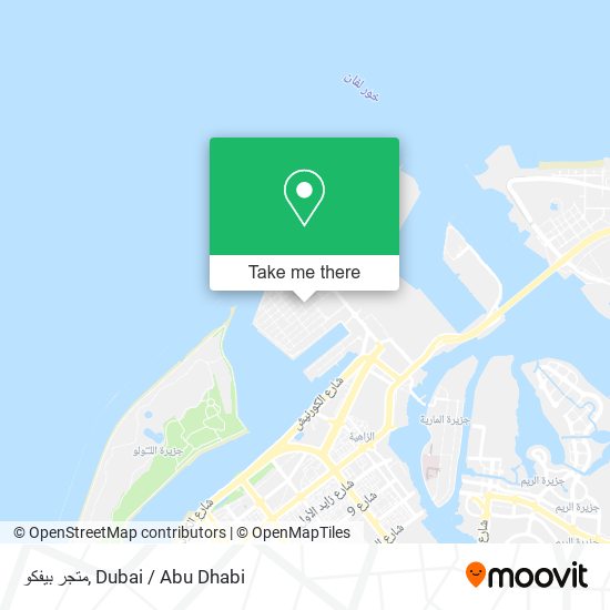 متجر بيفكو map