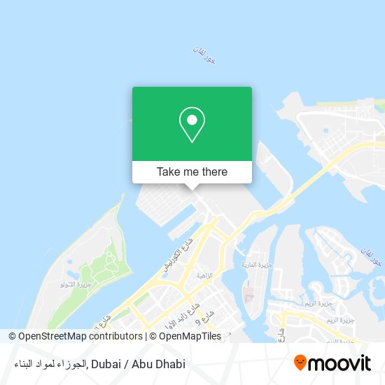 الجوزاء لمواد البناء map
