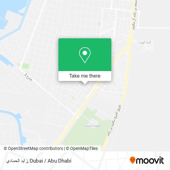 زايد الحمادي map