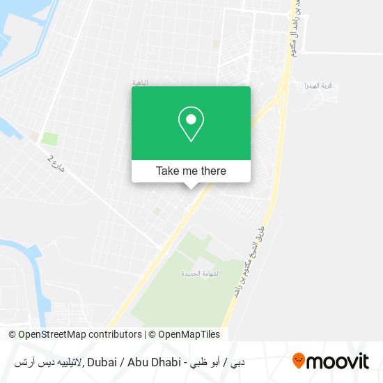 لاتيلييه ديس آرتس map