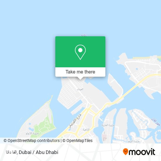 الفا داتا map