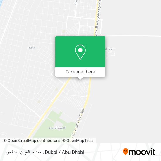 احمد صالح بن عبدالحق map