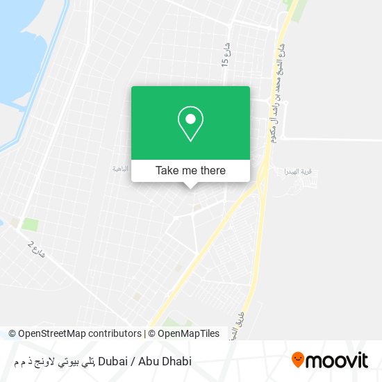 تلي بيوتي لاونج ذ م م map