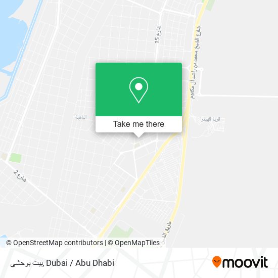 بيت بوحشى map