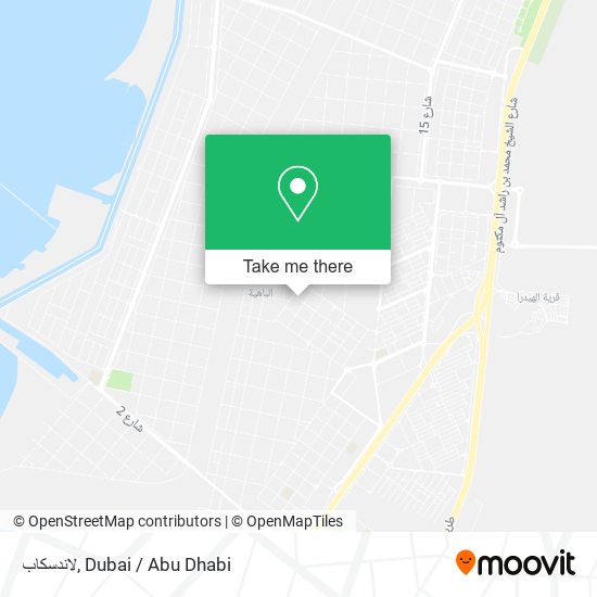 لاندسكاب map