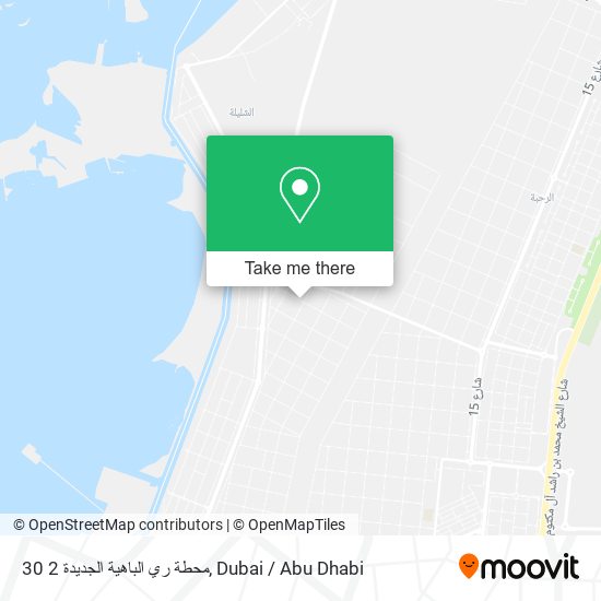 30 محطة ري الباهية الجديدة 2 map