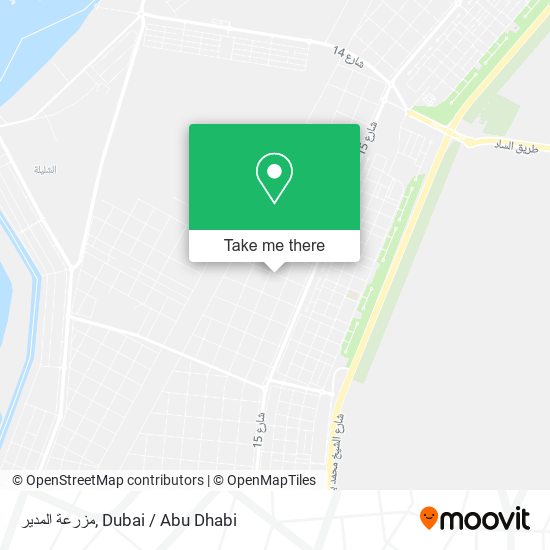 مزرعة المدير map
