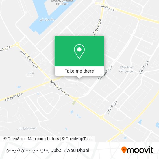 جافزا جنوب سكن الموظفين map