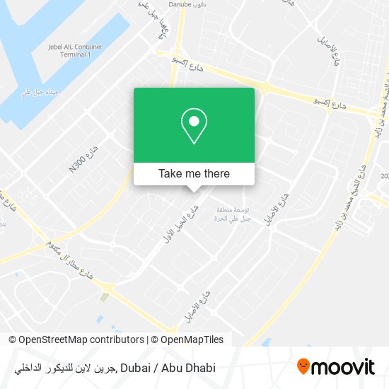 جرين لاين للديكور الداخلي map