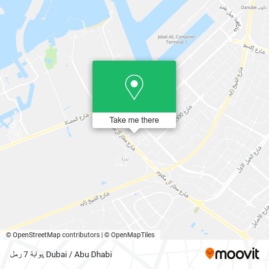 بوابة 7 رمل map
