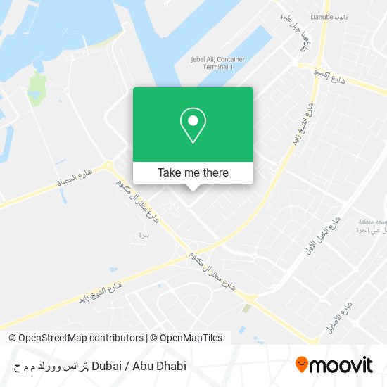 ترانس وورلد م م ح map
