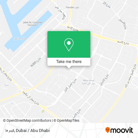 كيموها map