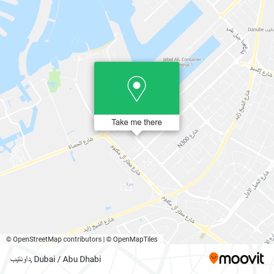 داونتيب map