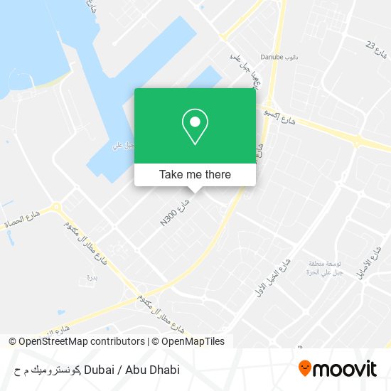 كونستروميك م ح map