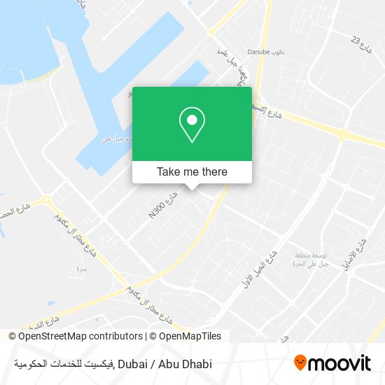 فيكسيت للخدمات الحكومية map