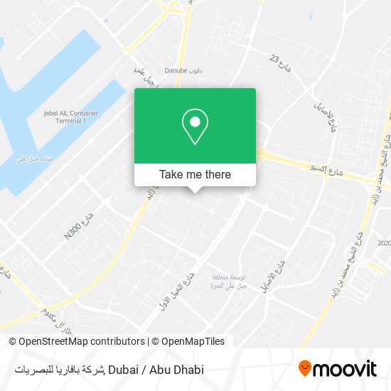 شركة بافاريا للبصريات map