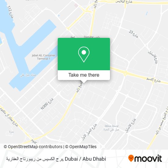 برج الكسيس من ريبورتاج العقارية map