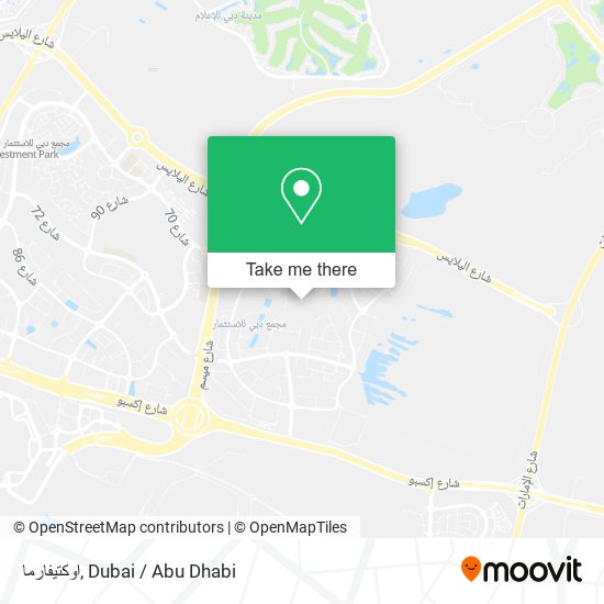 اوكتيفارما map