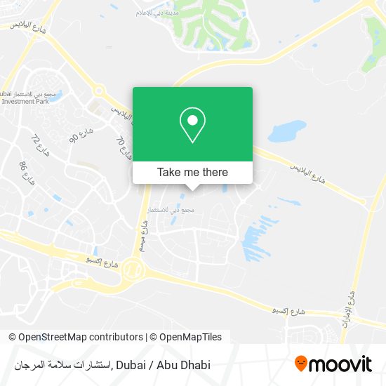 استشارات سلامة المرجان map