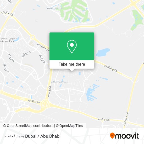 متجر الخشب map