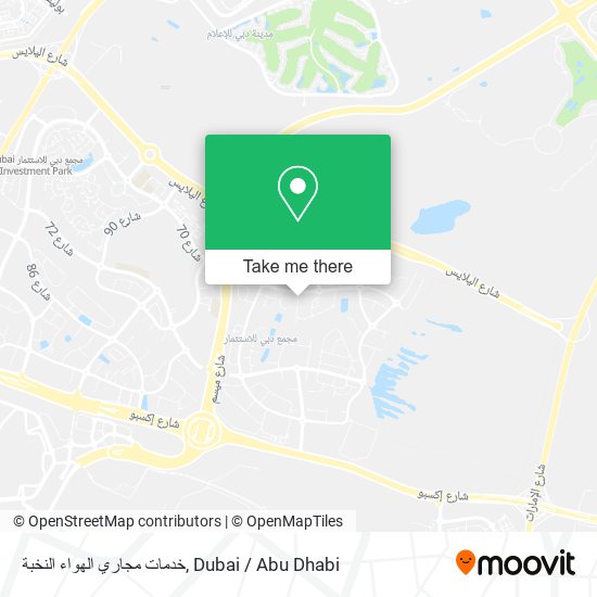 خدمات مجاري الهواء النخبة map