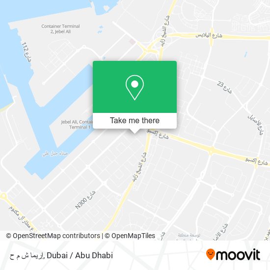 إريما ش م ح map