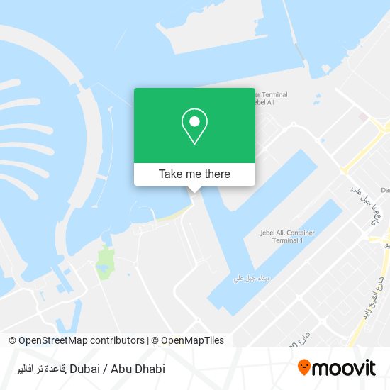 قاعدة ترافاليو map