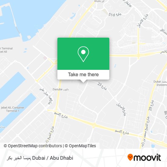 ميسا الخير بكر map