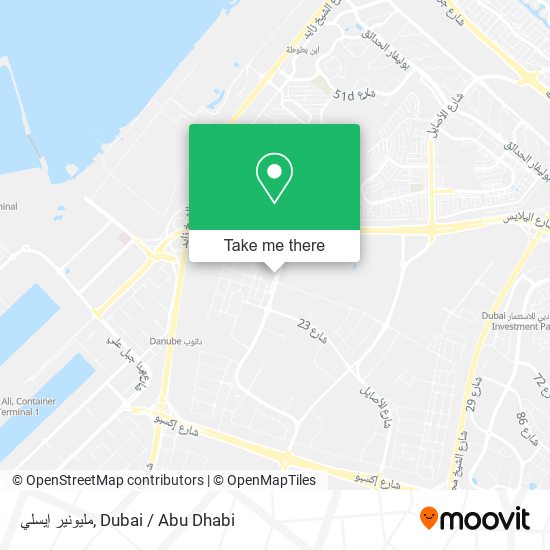 مليونير إيسلي map