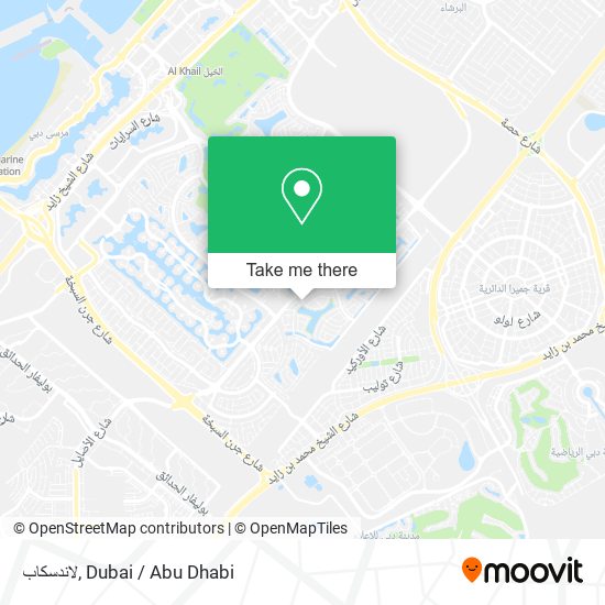 لاندسكاب map