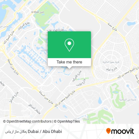 مكان مازارياس map