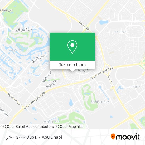 مساكن لوتشي map