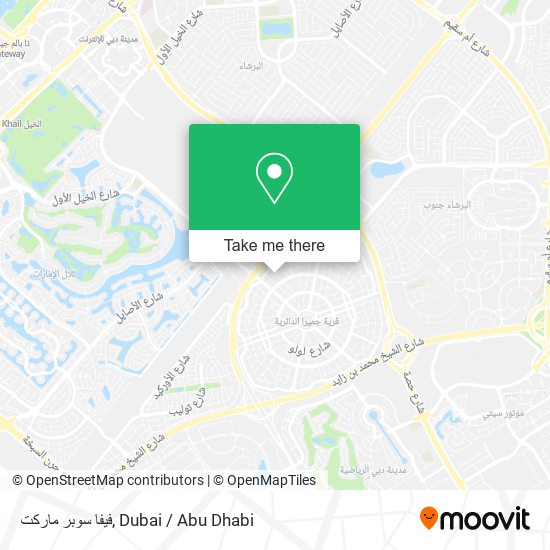 فيفا سوبر ماركت map