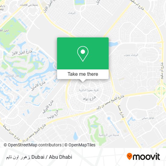زهور اون تايم map