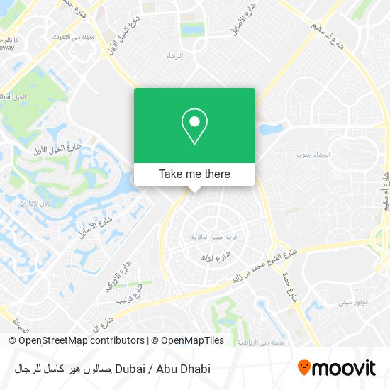 صالون هير كاسل للرجال map