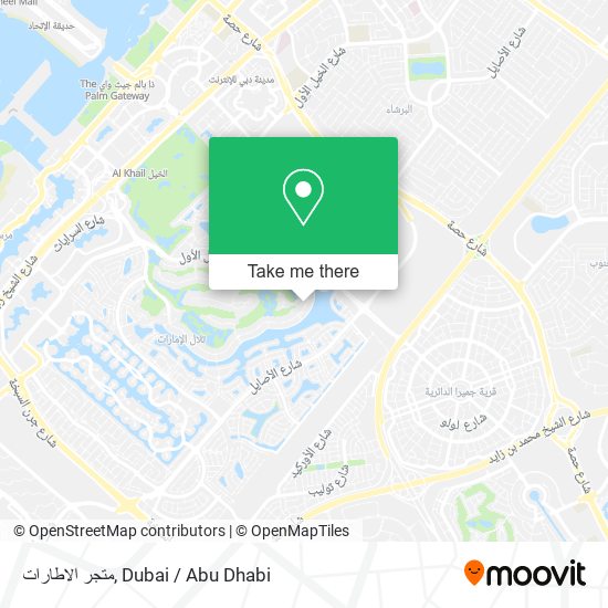 متجر الاطارات map