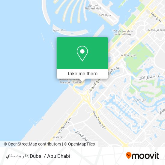 ذا وايت ستاي map