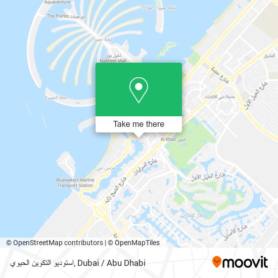 استوديو التكوين الحيوي map