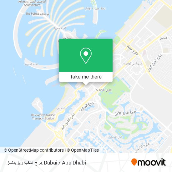 برج النخبة ريزيدنسز map
